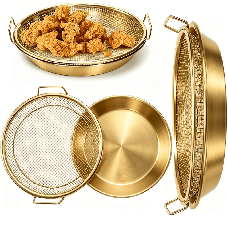 Gold Heavy Duty Deep Fryer Rac - огляд і ціна Kitchen Gadgets Gold