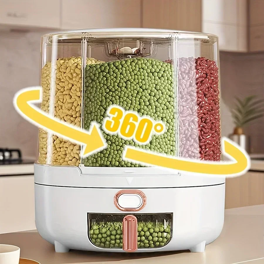 6-Compartment 360° Rotating Ai - огляд і ціна Kitchen Gadgets Organizer