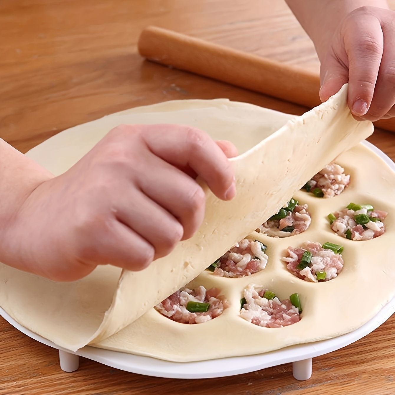1pc- Simple Chinese Dumplings  - огляд і ціна Kitchen Gadgets Dumpling Maker