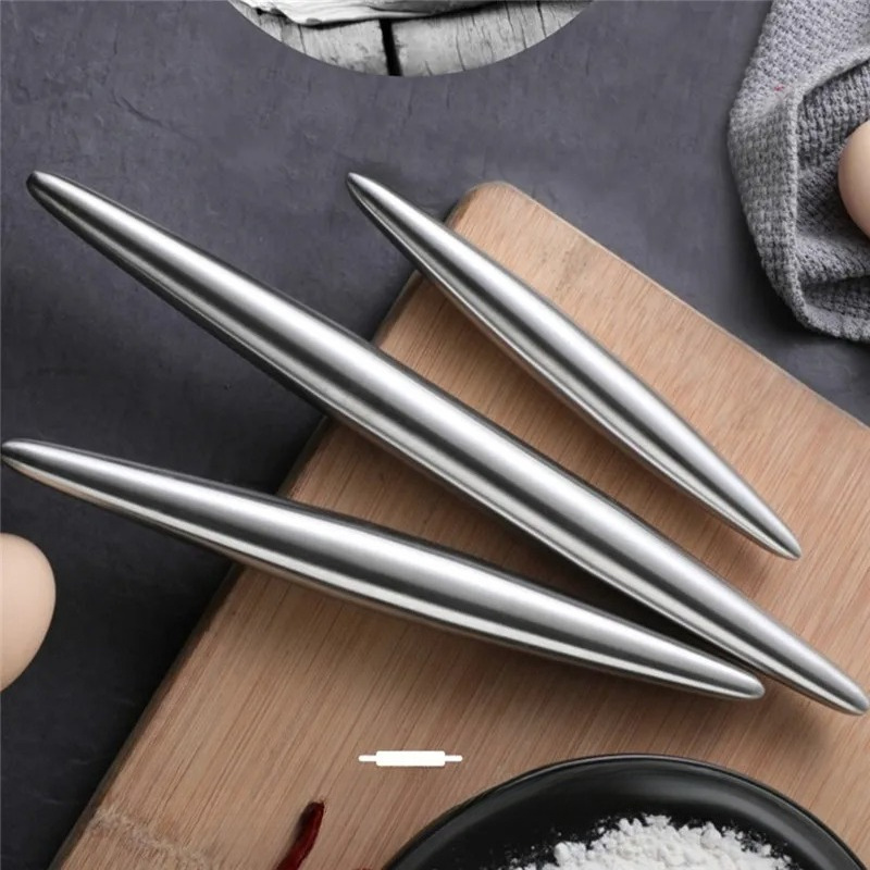 1Pc Stainless Steel Rolling Pi - огляд і ціна Kitchen Gadgets Dumpling Maker