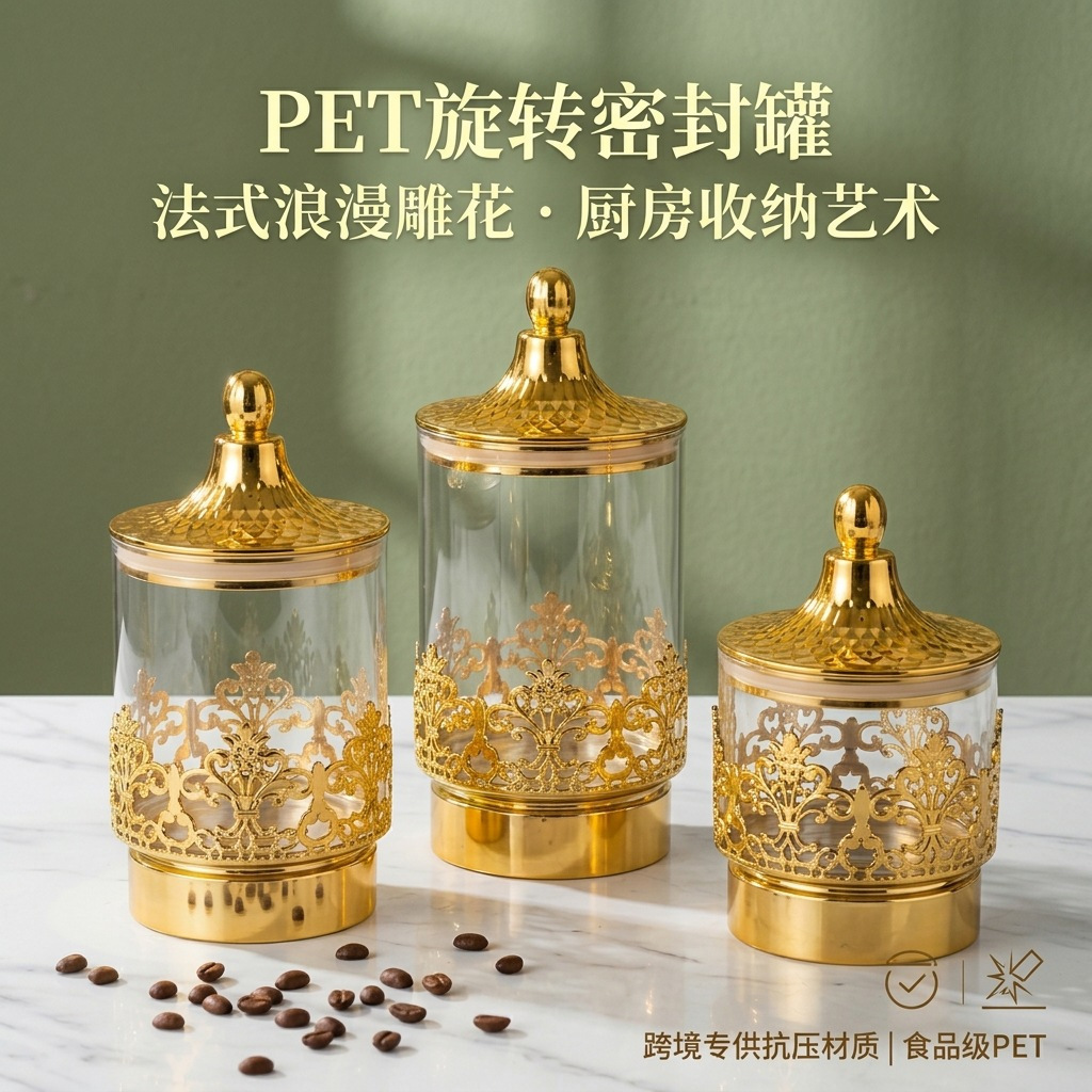 European Transparent Gold-plat - огляд і ціна Kitchen Gadgets Organizer