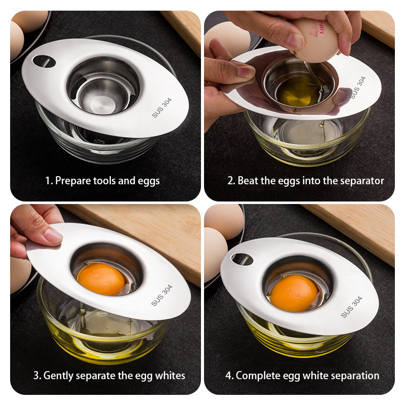 Stainless Steel Egg White Sepa - огляд і ціна Egg Separator Tool