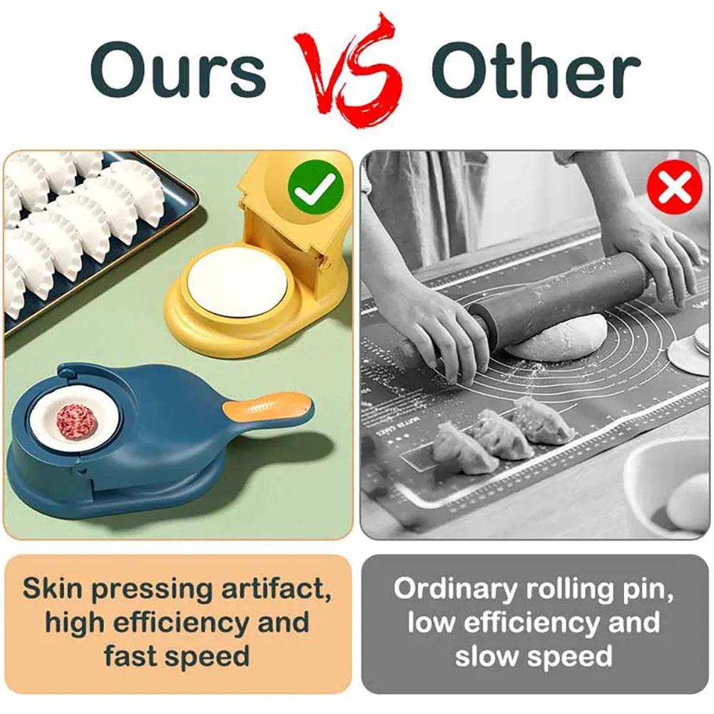 2 in 1 DIY Dumpling Maker Kit  - огляд і ціна Kitchen Gadgets Dumpling Maker