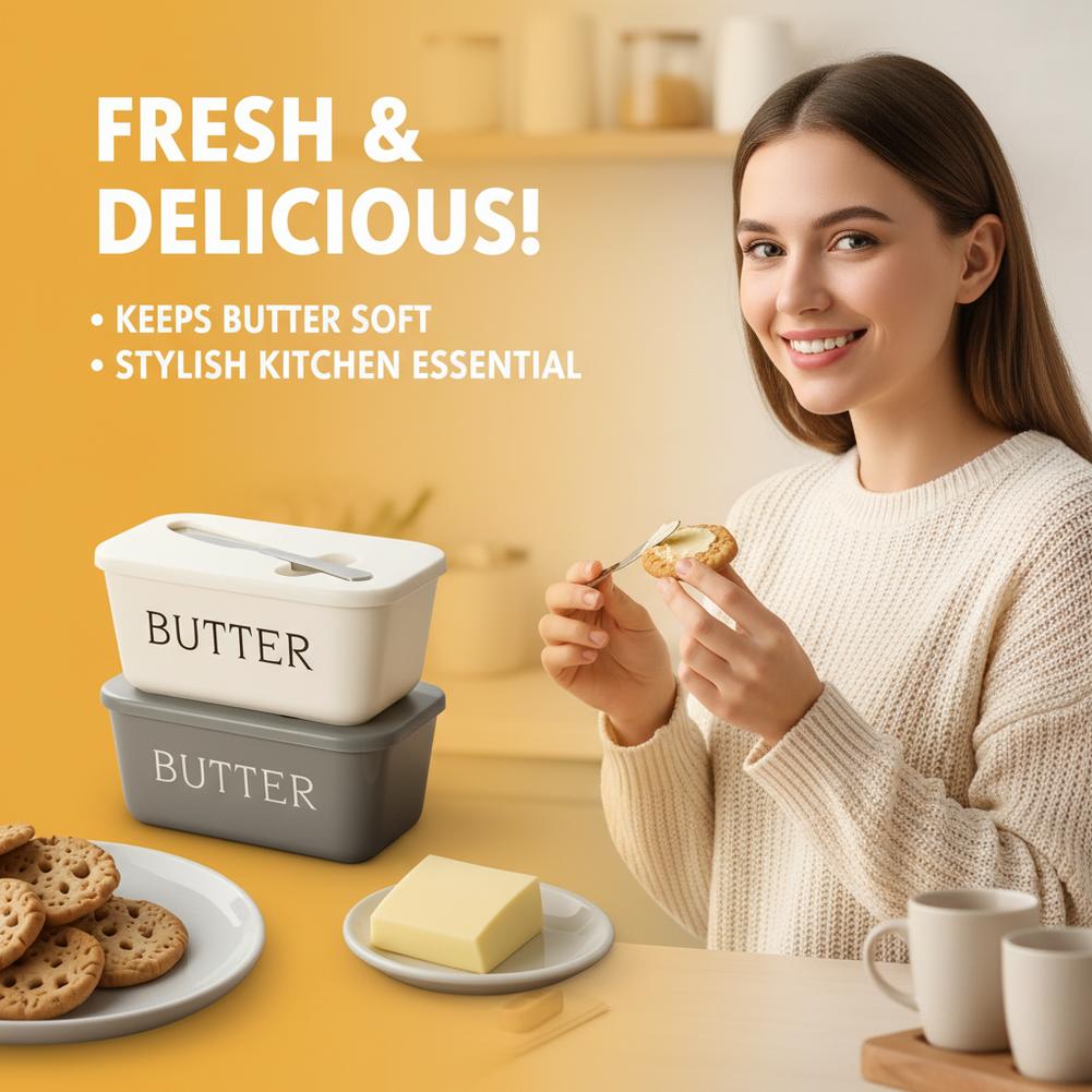 PP Butter Dish with Lid & Spre - огляд і ціна Kitchen Gadgets Organizer