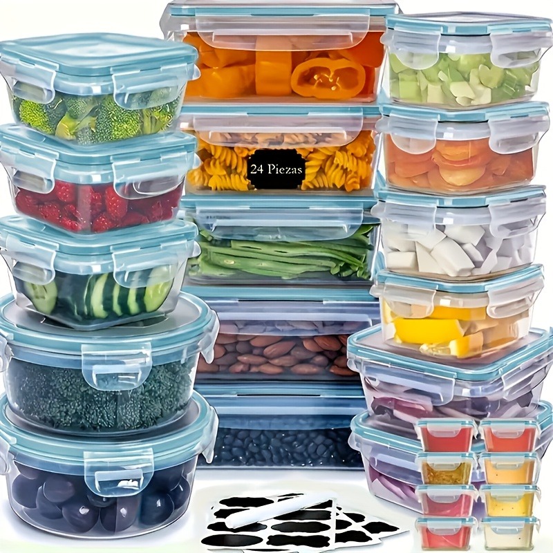48PCS BPA-Free Food Storage Se - огляд і ціна Kitchen Gadgets Organizer