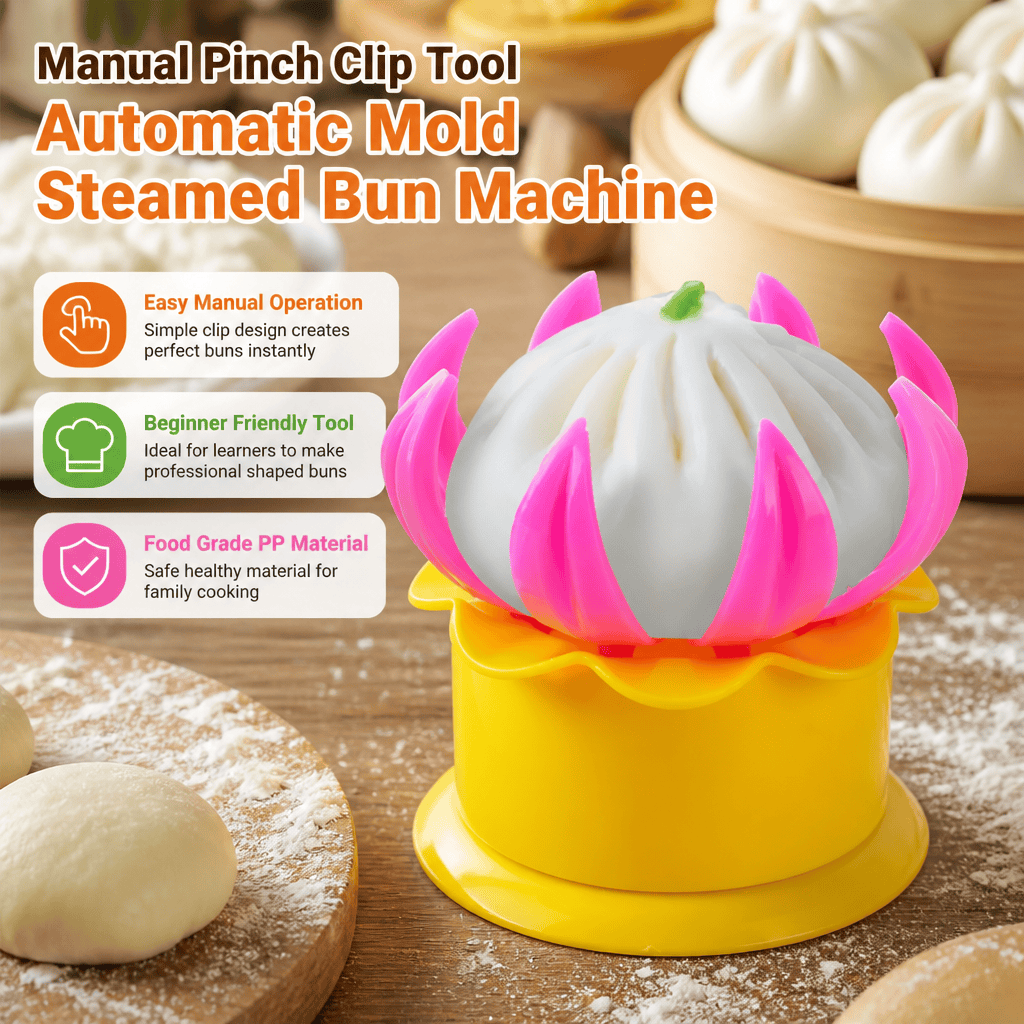 Steamed Bun Mold Manual Maker  - огляд і ціна Kitchen Gadgets Dumpling Maker