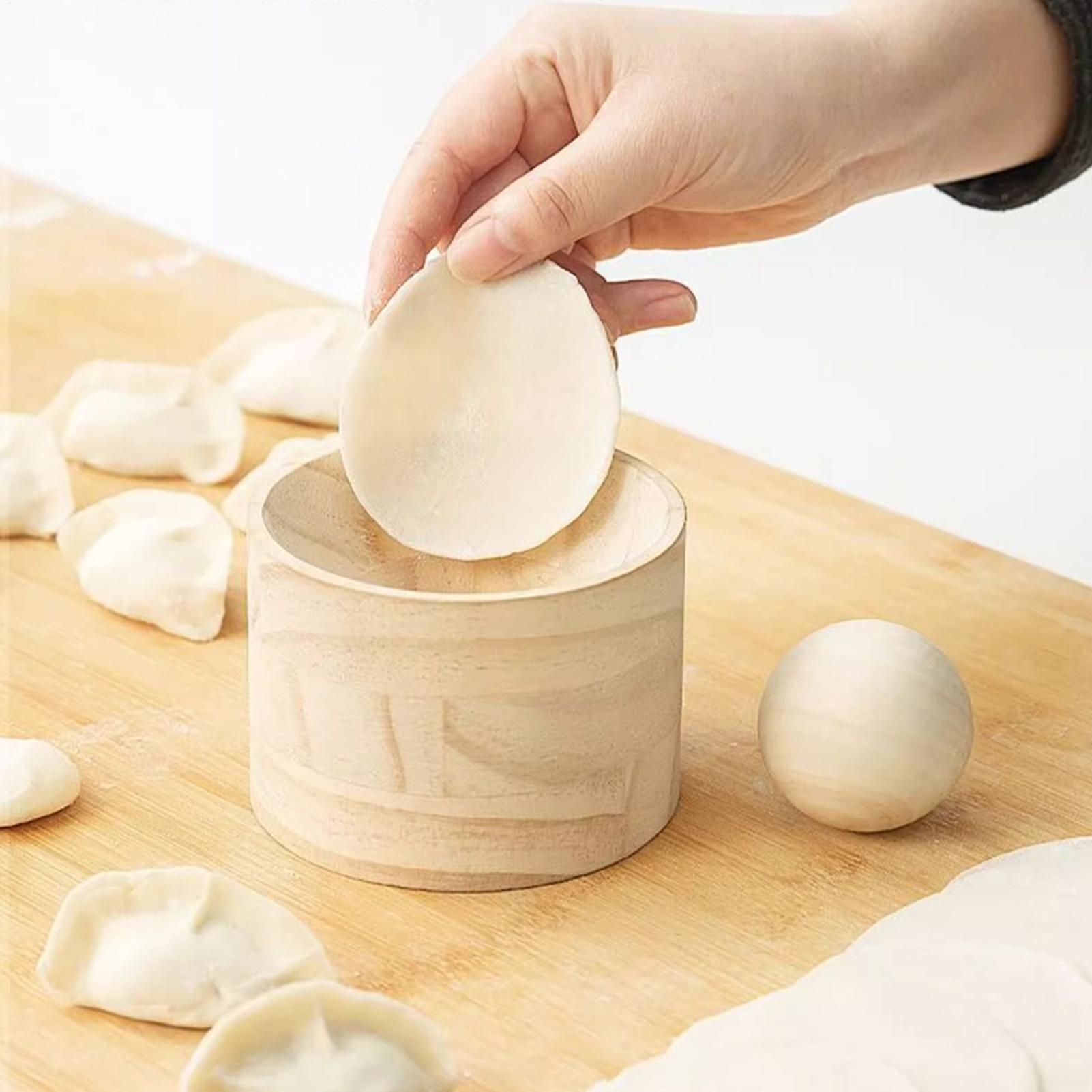Wooden Dumpling Skin Press Mak - огляд і ціна Kitchen Gadgets Dumpling Maker